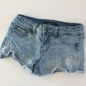 Eunina MidRise Shortie‎ Jean Shorts